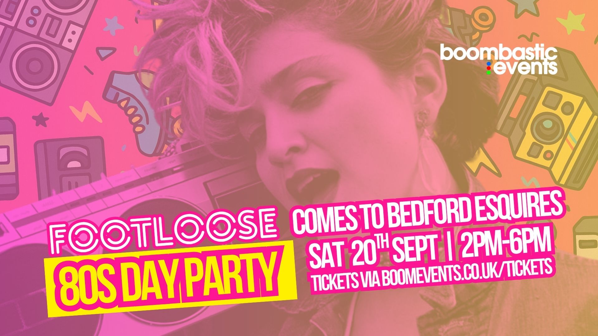FOOTLOOSE 80s DAY PARTY BEDFORD