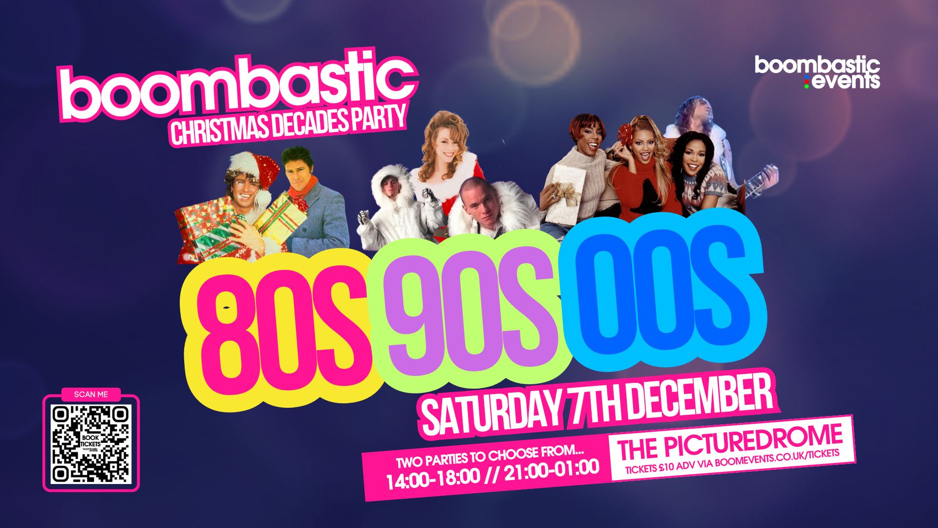 Christmas Decades Party 80s/90s/00s (2pm)