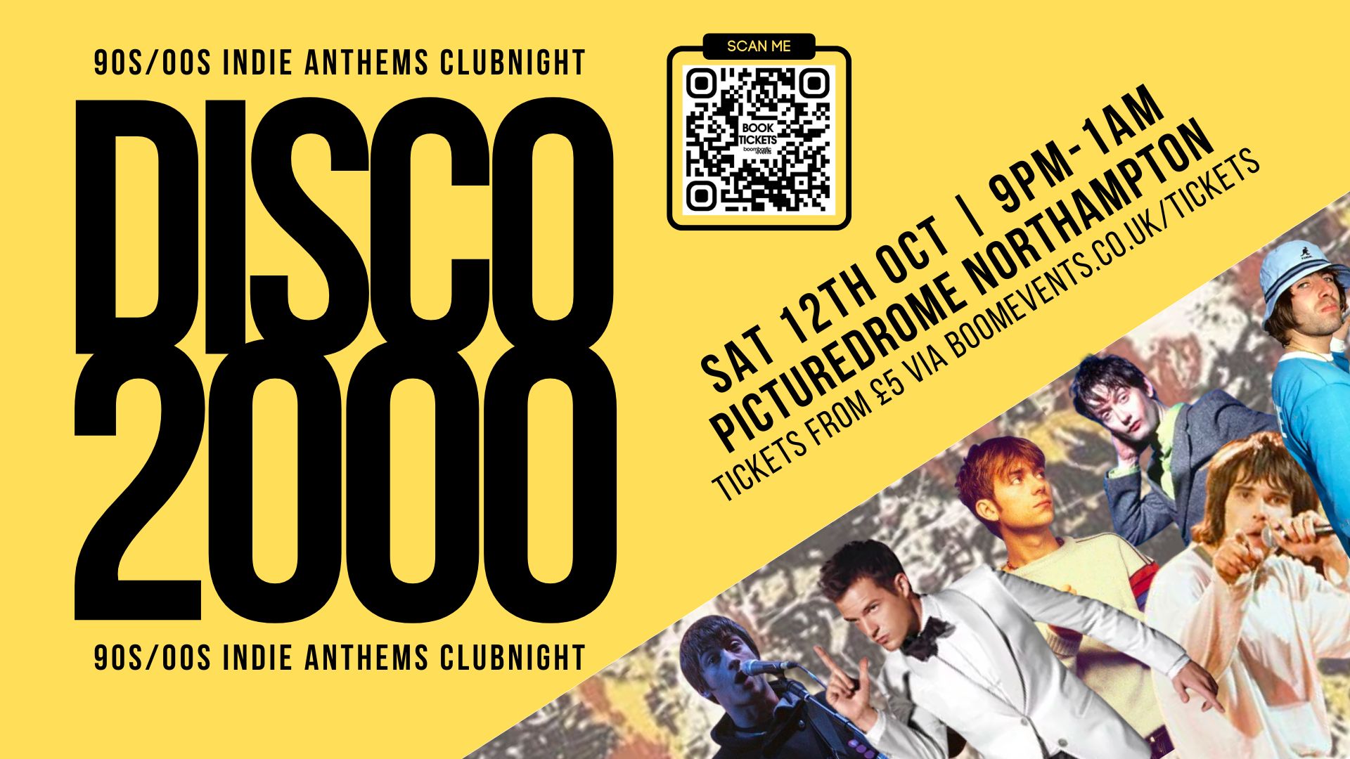DISCO 2000 - 90s/00s Indie Anthems Night