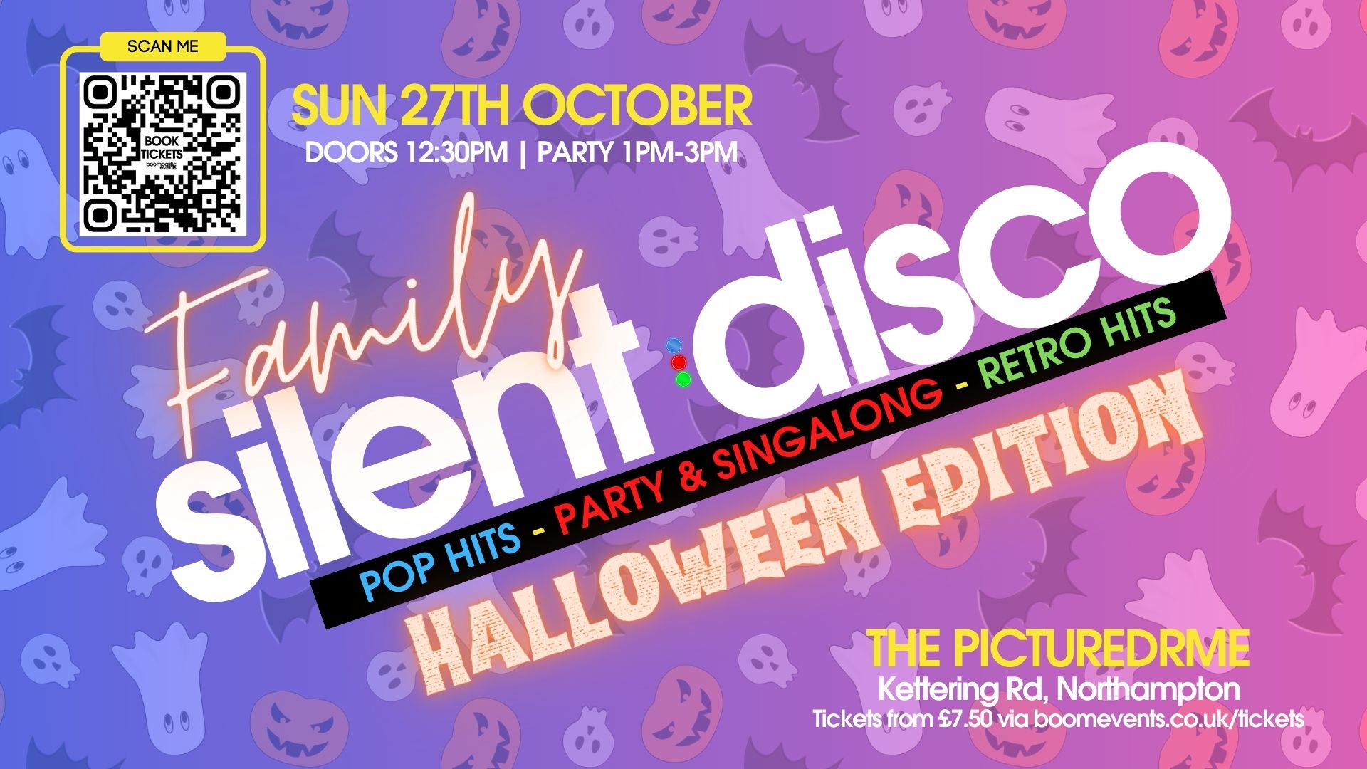 Family Silent Disco - Halloween Edition