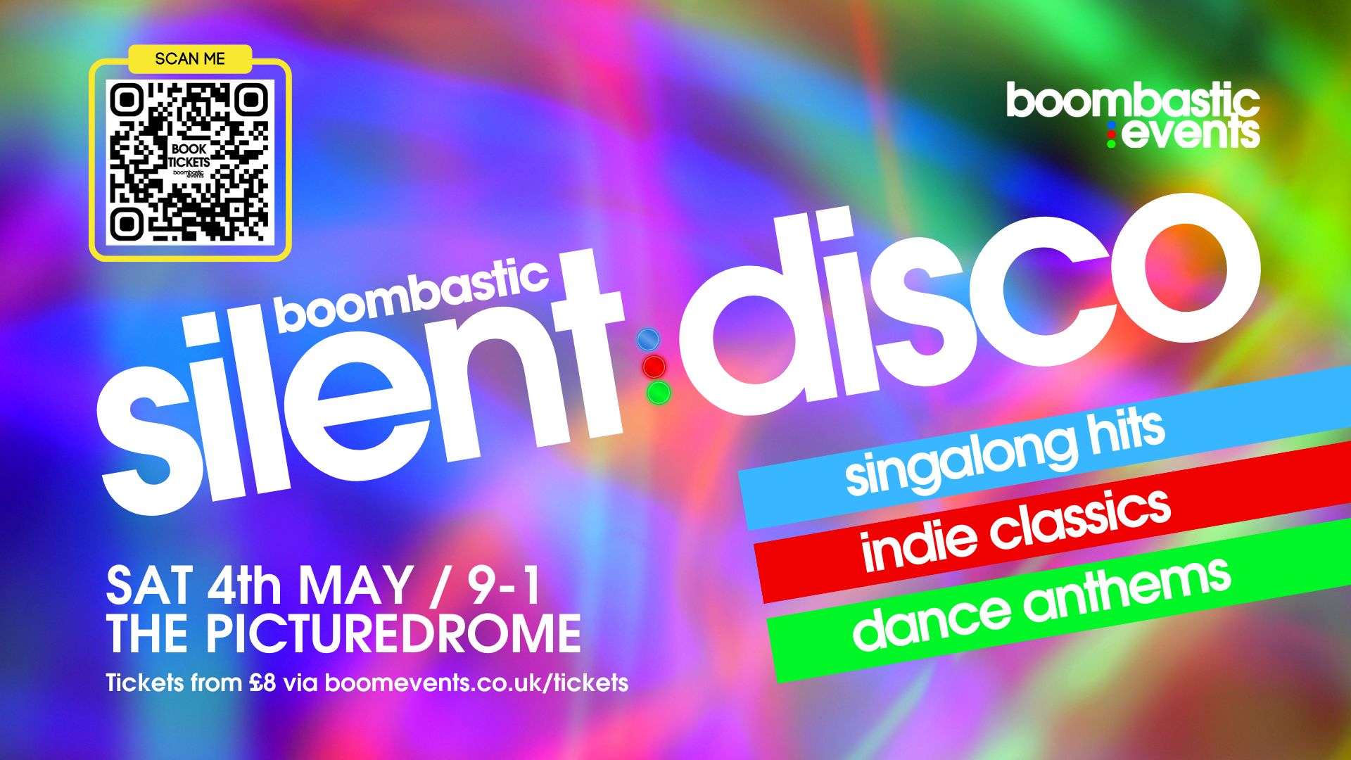Boombastics Silent Disco - Greatest Hits